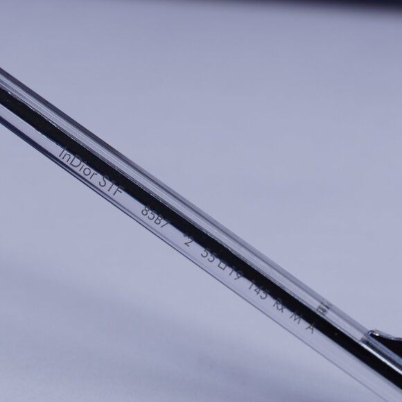 Dior INDIOR S1F 85B7 Square Sunglasses - Transparent/Blue - Picture 8 of 10